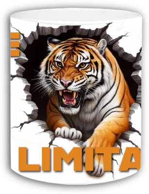 RSRCreations Sublimation Printing 11oz Ceramic Coffee Ceramic Coffee Mug(350 ml)