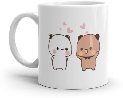 Mr UVD Bubu Dudu in Love With Each Other_MUGG Ceramic Coffee Mug(350 ml)
