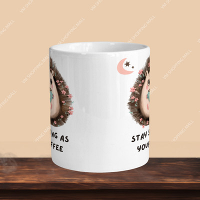 sublix NEW_Stay Strong As Your Coffee R-S Ceramic Coffee Mug(330 ml)