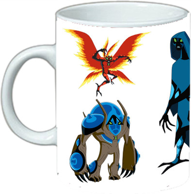 Solo Gift Ben 10 - 12 Ceramic Coffee Mug(300 ml)