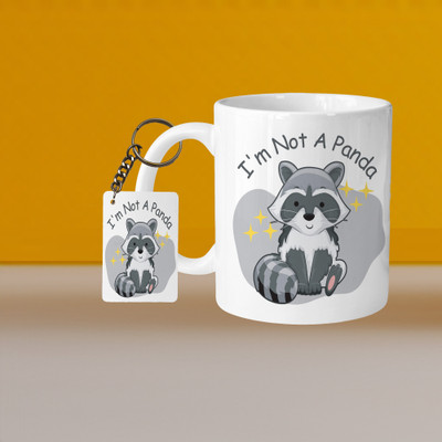 Print Ginnie 101_VM Animals L Ceramic Coffee Mug(325 ml)