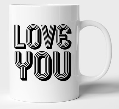 BLISSart NEW_BLSPMJP243-B Ceramic Coffee Mug(350 ml)