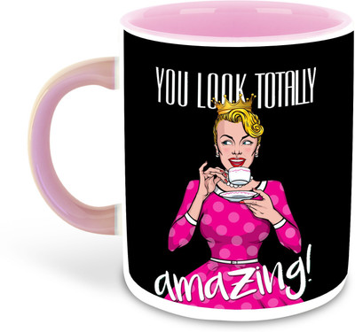 FLEXERSTYLE NEW2025-TeaEngQ_new mug_325ml pack of 1 Ceramic Coffee Mug(325 ml)