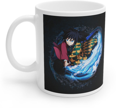 dubals S1-MUG-ANI-DMONS-01-06 Ceramic Coffee Mug(325 ml)