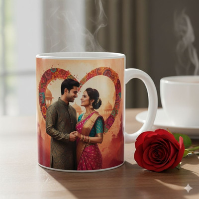 Enricher Your Image Sublimation Ceramic Coffee Mug(330 ml)