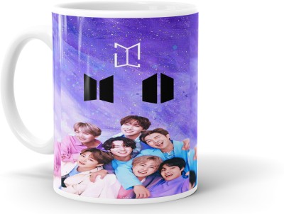 Laxmita Perfection Bts Gift For girls Boys And Every Bts Friends And All Members (DS-50) Ceramic Coffee Mug(330 ml)