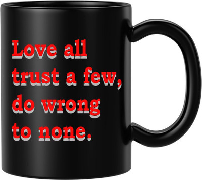 BLISSart NEW_BLS-PM-KP2414-W Ceramic Coffee Mug(350 ml)
