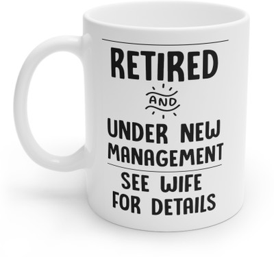 dubals MUG-RET-01-08 Ceramic Coffee Mug(325 ml)