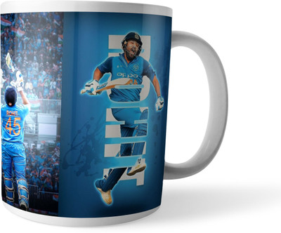 Morons Rohit Sharma IPL - MI Collection - d2 Ceramic Coffee Mug(330 ml)