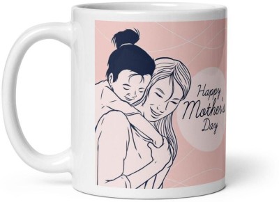 DesiArtNCraft Mothers/Birthday Gift Happy Mothers Day Printed Ceramic Coffee Mug(330 ml)