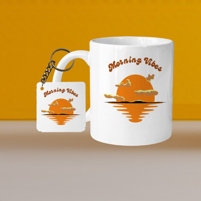 Print Ginnie 101_VM You Are So Beautiful L-O Ceramic Coffee Mug(325 ml)
