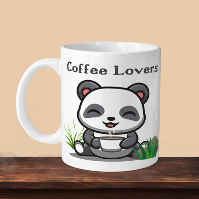 sublix NEW_Coffee Lovers L Ceramic Coffee Mug(330 ml)