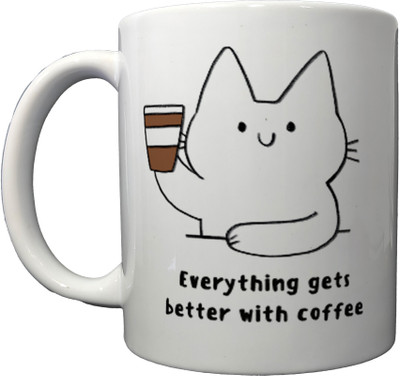 Print Ginnie 101_Stop dreaming and start doing Ceremic Coffee mug 300 ml Ceramic Coffee Mug(325 ml)