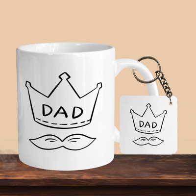 VM MALL 101_Dad R-S Ceramic Coffee Mug(330 ml)