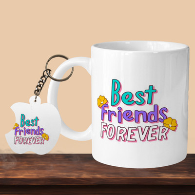 VM MALL 101_Best Friend Forever L-A Ceramic Coffee Mug(330 ml)