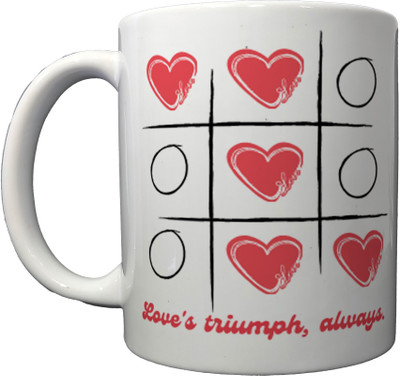 Printhorizon 101_A strong as your espresso Ceremic Coffee mug 300 ml Ceramic Coffee Mug(300 ml)