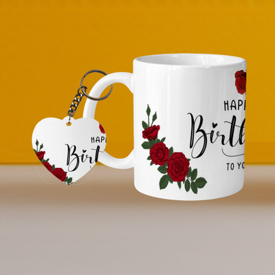 VM MALL 101_VM Panda Lazy L-H Ceramic Coffee Mug(320 ml, Pack of 2)