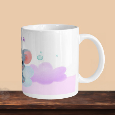 VM SHOPPING MALL Olivia R Ceramic Coffee Mug(330 ml)