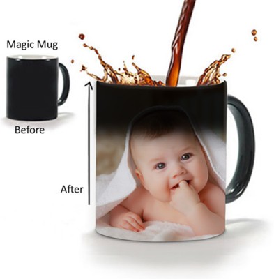 SK Prints Magic Printed Birthday Anniversary Happy Rakhi Printed , Ceramic Coffee Ceramic Coffee Mug(325 ml)