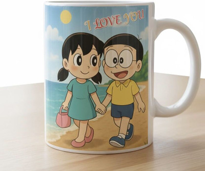 Manav gifts I love you mug Ceramic Coffee Mug(325 ml)