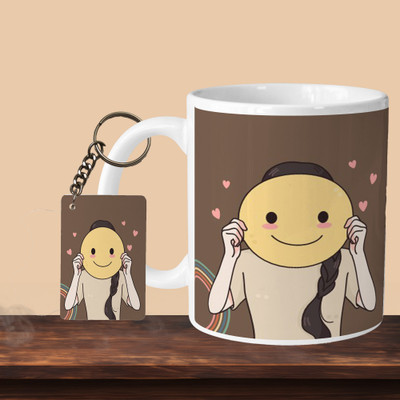 Printhorizon 101_Believe Yourself L-R Ceramic Coffee Mug(330 ml)