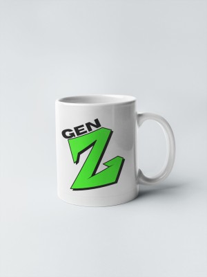 Epic Merch Gen Z Ceramic Coffee Mug(350 ml)