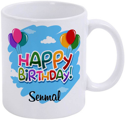 epheriwala Gift Someone Happy Birthday Senmal Ceramic Coffee Mug(350 ml)
