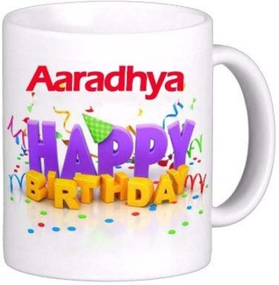 Exocticaa Happy Birthday Gift for Aanav Music 007 Ceramic Coffee Mug(325 ml)