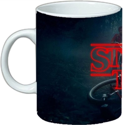 Solo Gift Stranger things mug 020 Ceramic Coffee Mug(300 ml)