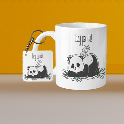 Hunter Studio 101_VM Dear 01 L-O Ceramic Coffee Mug(325 ml, Pack of 2)