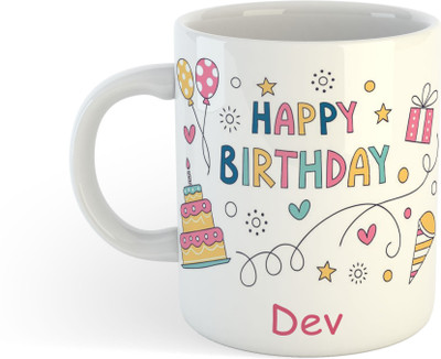 UNIARAWALAS HBBD-22 Ceramic Coffee Mug(325 ml)