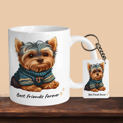 Printhorizon 101_Best Friend Forever 01 R-R Ceramic Coffee Mug(330 ml)