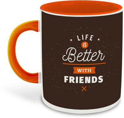 FLEXERSTYLE NEW2025-Mug CM-Friends-D33325 ml pack of 1 _NEW Ceramic Coffee Mug(325 ml)