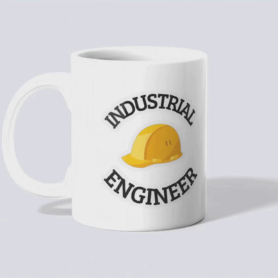 makekart Born to Engineer Ceramic Coffee Mug(325 ml)