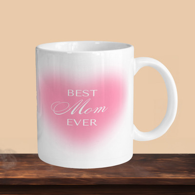 Hunter Studio 101_Best Mom Pink R Ceramic Coffee Mug(330 ml)