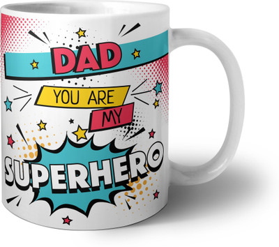 Phirki Studio Father's Day Printed Coffee 11 Ceramic Coffee Mug(325 ml)