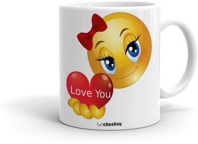 Mr UVD CHK-48-MUG-SINGLE_MUGG Ceramic Coffee Mug(350 ml)