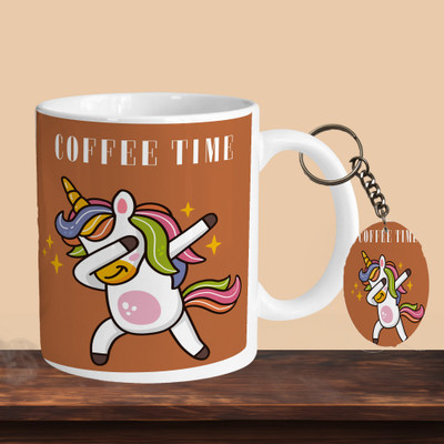 VM MALL 101_Coffee Time R-O Ceramic Coffee Mug(330 ml)