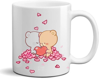 Mr UVD Bubu Dudu Designer Printed Coffee 6_MUGG Ceramic Coffee Mug(350 ml)