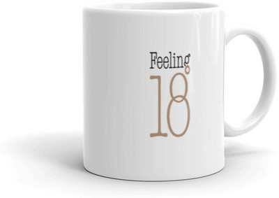 Mr UVD Feeling Graphical Printed Glossy Finish Premium Quality_MUGG Ceramic Coffee Mug(350 ml)