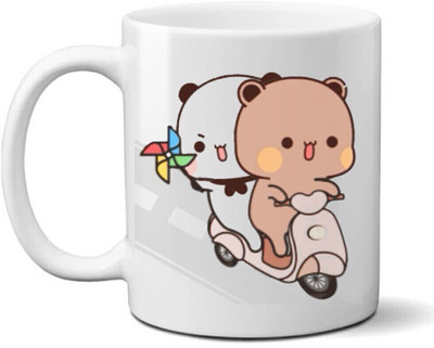 Mr UVD Bubu Dudu Designer Printed Coffee 42_MUGG Ceramic Coffee Mug(350 ml)