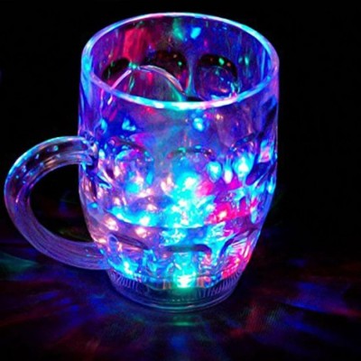 JMALL light cup Plastic Coffee 1 Pcs Plastic Coffee Mug(250 ml)