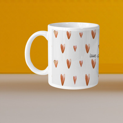 sublix NEW_VM Best Mom Pink L-R Ceramic Coffee Mug(330 ml)