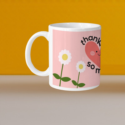 VM SHOPPING MALL VM Mermaid L Ceramic Coffee Mug(300 ml)