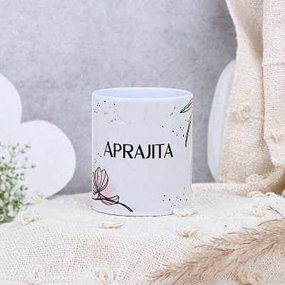 FNP Sweetheart Personalised Sip Ceramic Coffee Mug(325 ml)