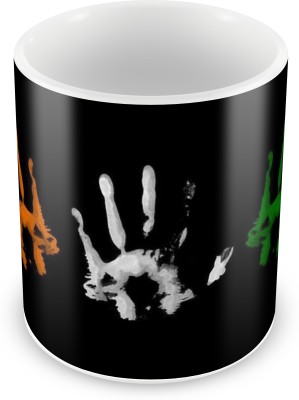 BeyondTrendz Republic/Independence Day - Lets Salute Our Nation Premium Quality Gift Tea Cup Ceramic Coffee Mug(350 ml)