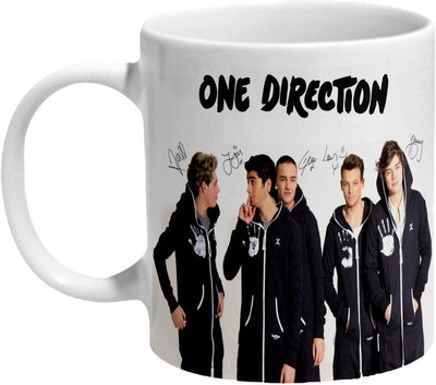 Mooch Wale One Direction Hands Print Jumpsuits Ceramic Coffee Mug(325 ml)