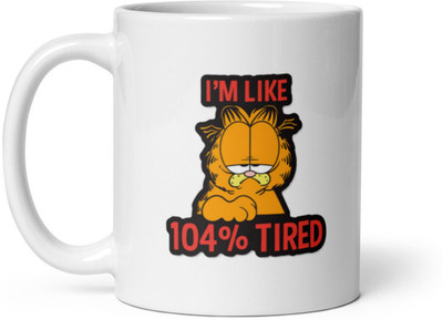 Mr UVD I am Tired Ceramic Coffee Mug(350 ml)