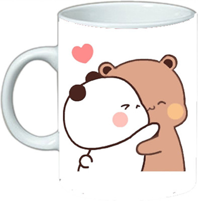 Shubham designer gallery Bubu and dudu 06 Ceramic Coffee Mug(300 ml)