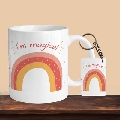 VM SHOPPING MALL I Am Magical R-R Ceramic Coffee Mug(330 ml)